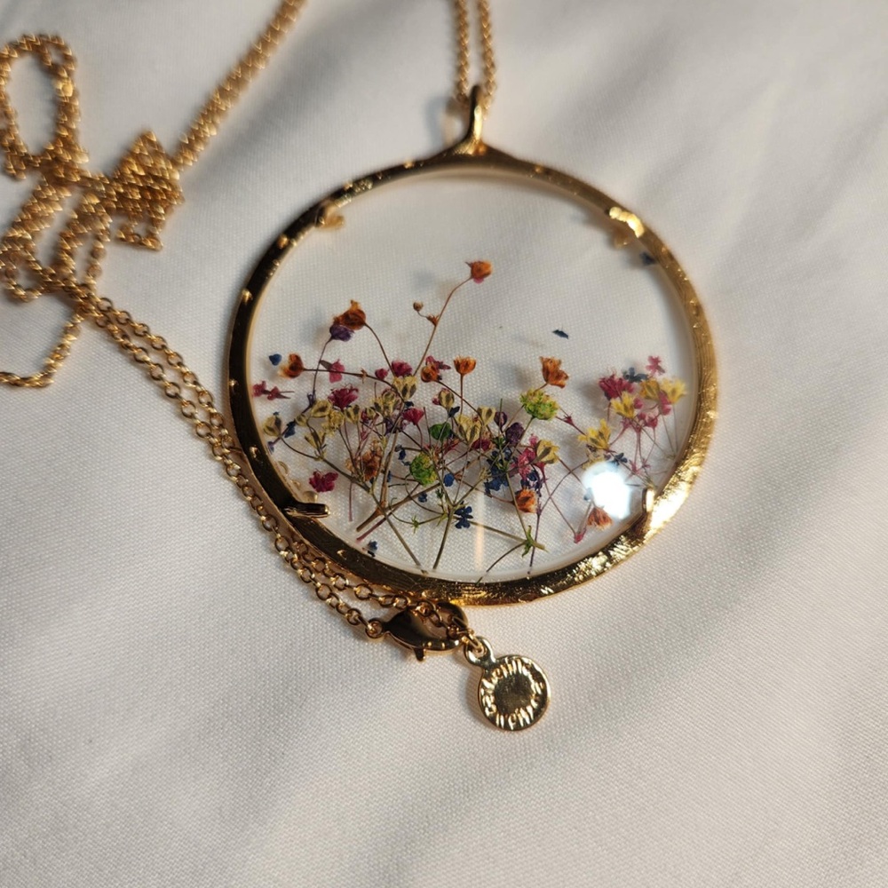 Catherine weitzman Gold-Tone Logo Pendant